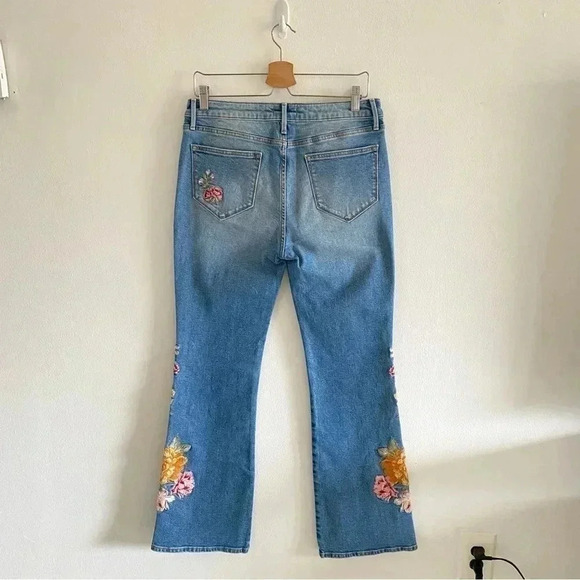 DRIFTWOOD Jeans Wyatt Embroidered Flare - Portofino - Picture 5 of 16